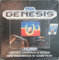 Sega Genesis - Altered Beast (FJ846EUSASEGA / Made in Taiwan) Box Art