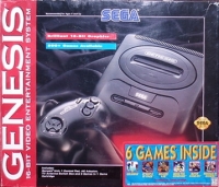 Sega Genesis (6 Games Inside / Made in China) Box Art