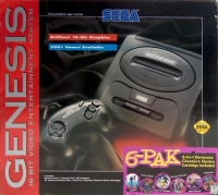 Sega Genesis - 6-Pak Box Art
