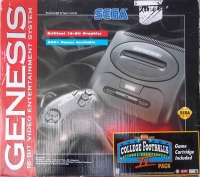 Sega Genesis - College Football's National Championship II Pack Box Art