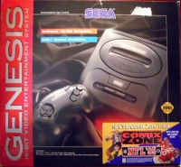 Sega Genesis - NFL'95 / Comix Zone Pack Box Art