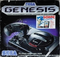 Sega Genesis - Sonic the Hedgehog [CA] Box Art