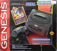 Sega Genesis - Sonic Spinball (Free Cellular Phone Offer) Box Art