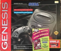 Sega Genesis - Sonic 2 System (Bonus Offer NFL 94) Box Art