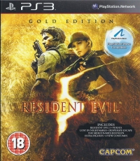Resident Evil 5: Gold Edition (PlayStation Move) [UK] Box Art