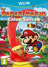 Paper Mario: Color Splash [DK][FI][NO][SE] Box Art