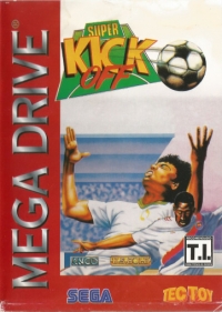 Super Kick Off (red cover) Box Art