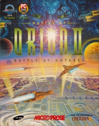 Master of Orion II: Battle at Antares Box Art