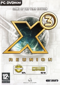 X3: Reunion Game of the Year Edition Box Art