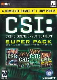 CSI: Crime Scene Investigation Super Pack Box Art