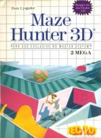 Maze Hunter 3D (cardboard 1 tab) Box Art