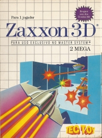 Zaxxon 3D (cardboard 1 tab) Box Art