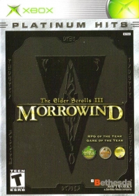 Elder Scrolls III, The: Morrowind - Platinum Hits Box Art