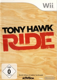 Tony Hawk Ride (Nicht zum Weiterverkauf Bestimmt) Box Art