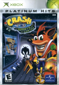 Crash Bandicoot: The Wrath of Cortex - Platinum Hits Box Art