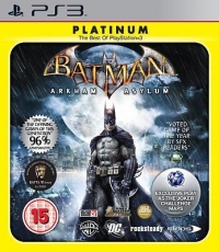 Batman Arkham Asylum - Platinum Box Art