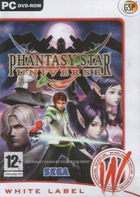 Phantasy Star Universe - White Label Box Art