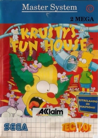Krusty's Fun House Box Art