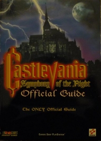 Castlevania: Symphony of the Night Official Guide Box Art