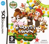 Harvest Moon DS: Island of Happiness Box Art