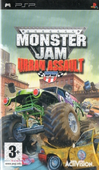 Monster Jam: Urban Assault Box Art
