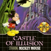 Castle of Illusion Starring Mickey Mouse (1990) Box Art