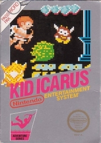 Kid Icarus (3 screw cartridge) Box Art