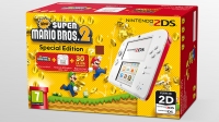 Nintendo 2DS - New Super Mario Bros. 2 Special Edition (White + Red) [UK] Box Art