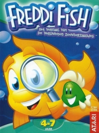 Freddi Fish: Het Verhaal van de Verdwenen Zeewierzaadjes (Atari) Box Art