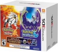 Pokémon Sun and Pokémon Moon - Dual Pack with 3 Pokémon Figures Box Art