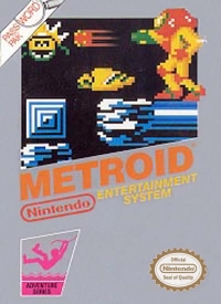 Metroid (5 screw cartridge) Box Art