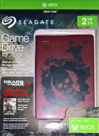 Seagate 2TB Game Drive - Gears of War 4 Box Art