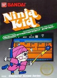 Ninja Kid (5 screw cartridge) Box Art