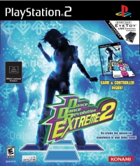Dance Dance Revolution Extreme 2 (Game & Controller) Box Art