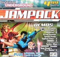 Playstation Underground Jampack Summer 2k Box Art