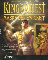 King's Quest 8: Maske der Ewigkeit Box Art