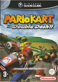 Mario Kart: Double Dash!! (red keepcase) Box Art