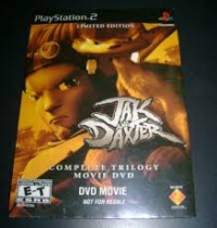 Jak and Daxter Complete Trilogy Movie DVD Box Art