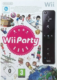 Wii Party (black Wii Remote) Box Art
