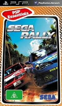 Sega Rally - PSP Essentials Box Art