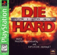 Die Hard Trilogy - Greatest Hits (Fox Interactive / white cover text) Box Art