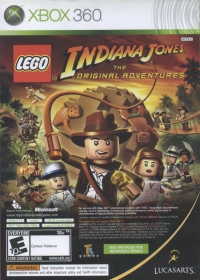 Lego Indiana Jones: The Original Adventures / Kung Fu Panda Box Art