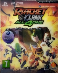 Ratchet & Clank: All 4 One -  Special Edition Box Art