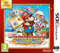 Paper Mario: Sticker Star - Nintendo Selects Box Art