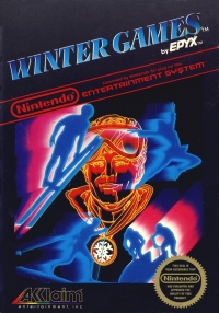 Winter Games (5 screw cartridge) Box Art