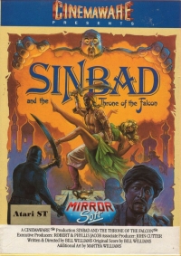 Sinbad and the Throne of the Falcon [DE] Box Art