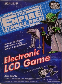 Star Wars: The Empire Strikes Back - Electronic LCD Game Box Art