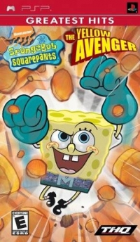 SpongeBob Squarepants: The Yellow Avenger - Greatest Hits Box Art