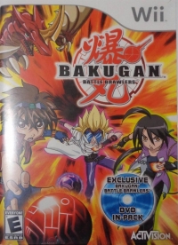 Bakugan Battle Brawlers (DVD In-Pack) Box Art