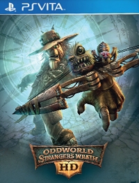Oddworld: Stranger's Wrath HD (blue cover) Box Art